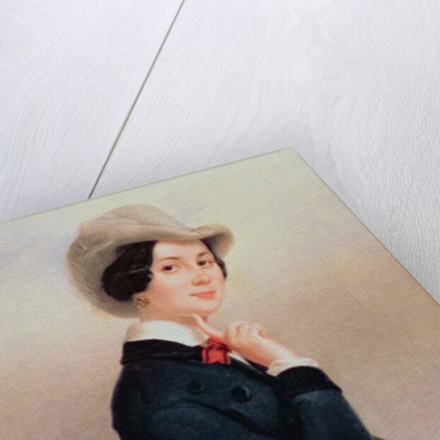 Portrait of Vera Samoilova, 1840s by Jewgenij Alexandrowitsch Pluchart