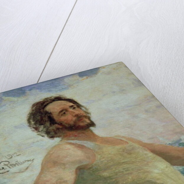 Portrait of Author Leonid Andreev, 1912 by Ilya Efimovich Repin