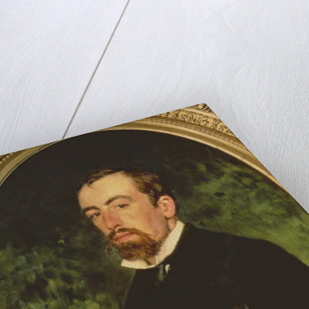 Portrait of Vasiliy Polenov, 1877 by Ilya Efimovich Repin