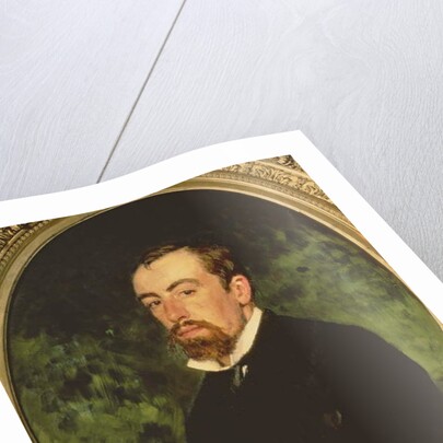 Portrait of Vasiliy Polenov, 1877 by Ilya Efimovich Repin