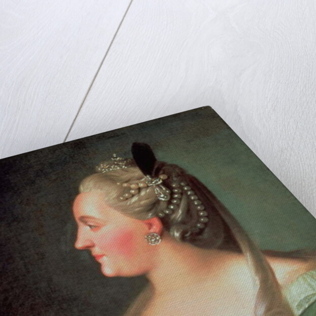 Portrait of Empress Catherine II the Great, after 1763 by Fedor Stepanovich Rokotov