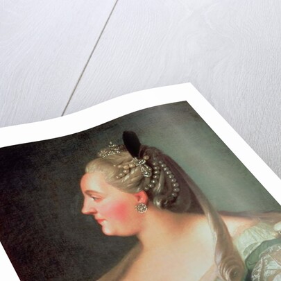 Portrait of Empress Catherine II the Great, after 1763 by Fedor Stepanovich Rokotov