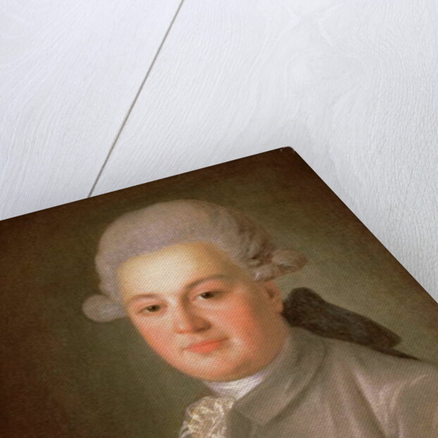 Portrait of Senator Count Artemy Vorontsov, after 1768 by Fedor Stepanovich Rokotov