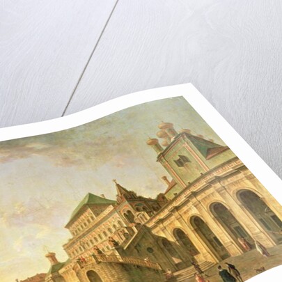 The Boyar's Ground in the Moscow Kremlin, 1801 by Fedor Yakovlevich Alekseev