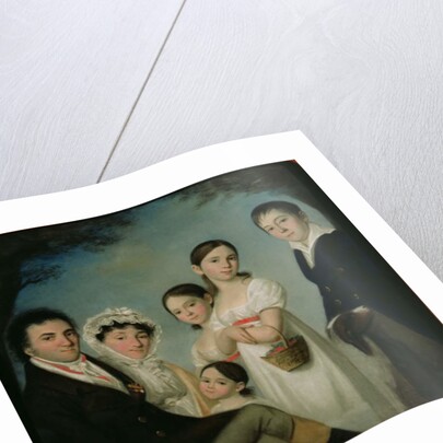 The Boratynsky Family, 1816 by Karl Wilhelm Bardou