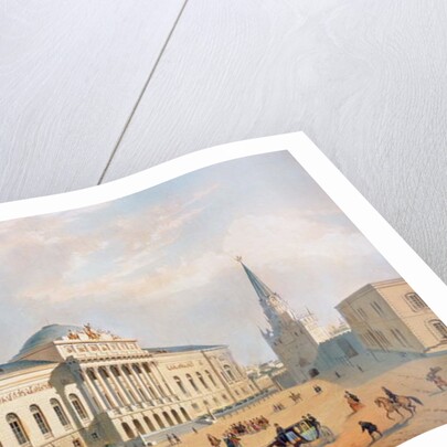 The Armoury Chamber in the Moscow Kremlin, 1840s by I. Chevalier