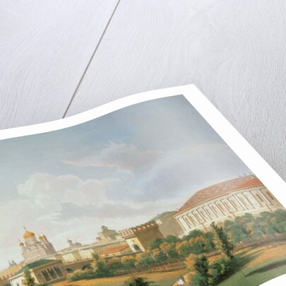 The Alexander Garden in Moscow, printed by Jacottet and Bachelier, 1830 by French School