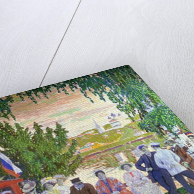 Festive Gathering, 1910 by Boris Mikhailovich Kustodiev