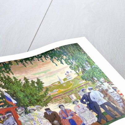 Festive Gathering, 1910 by Boris Mikhailovich Kustodiev