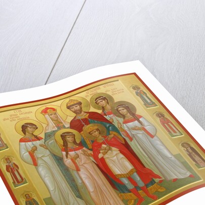 The Murdered Family of Tsar Nicholas II by Workshop of the Trinity Lavra of St. Sergius
