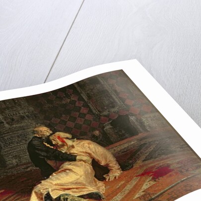 Ivan the Terrible and his Son on the 16th November, 1581, 1885 by Ilya Efimovich Repin