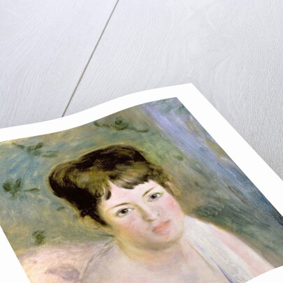 Woman's Head, c.1876 by Pierre Auguste Renoir