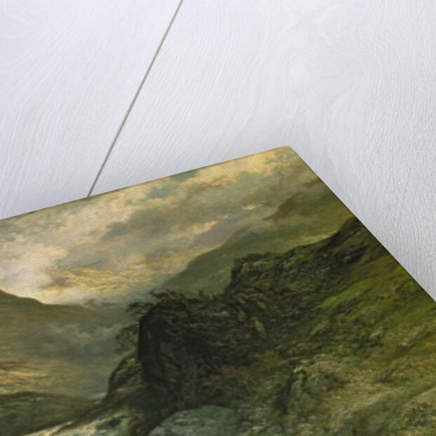 A Canyon, 1878 by Gustave Dore