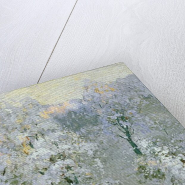 Trees in Wintry Silver, 1910 by Konstantin Ivanovich Gorbatov