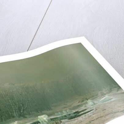 Winter, the Laying Off of Ice, 1878 by Arseniy Ivanovich Meshchersky