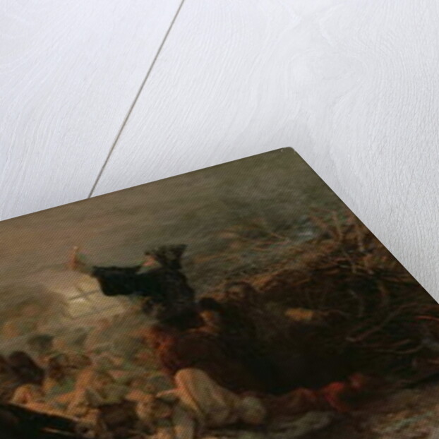 Self-Immolation, 1884 by Grigori Grigorievich Mjasoedov