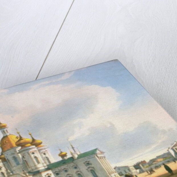 The Virgin of Vladimir Church in St. Petersburg, c.1840 by Ferdinand Victor Perrot