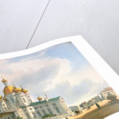 The Virgin of Vladimir Church in St. Petersburg, c.1840 by Ferdinand Victor Perrot