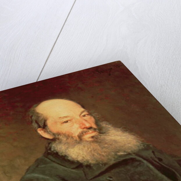 Portrait of Afanasy Fet, 1882 by Ilya Efimovich Repin