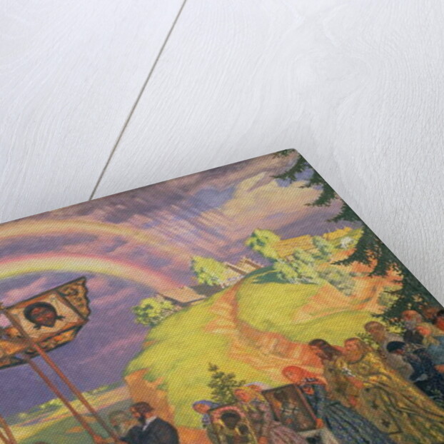 Easter Procession, 1915 by Boris Mikhailovich Kustodiev