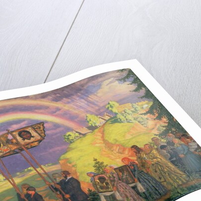 Easter Procession, 1915 by Boris Mikhailovich Kustodiev