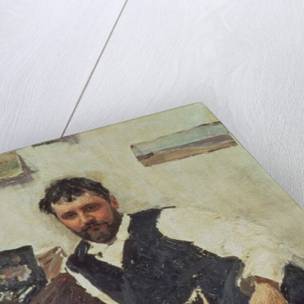 Portrait of Konstantin Korovin, 1891 by Valentin Aleksandrovich Serov