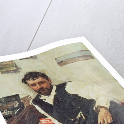 Portrait of Konstantin Korovin, 1891 by Valentin Aleksandrovich Serov