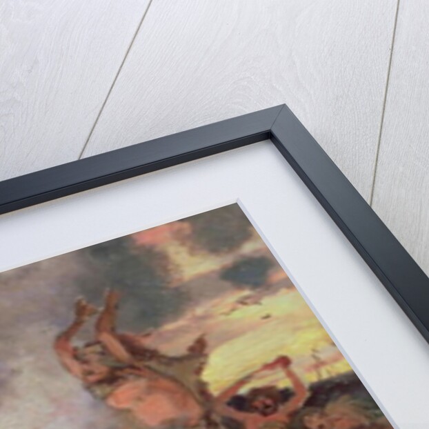 A Stone Age Feast, 1883 by Victor Mikhailovich Vasnetsov