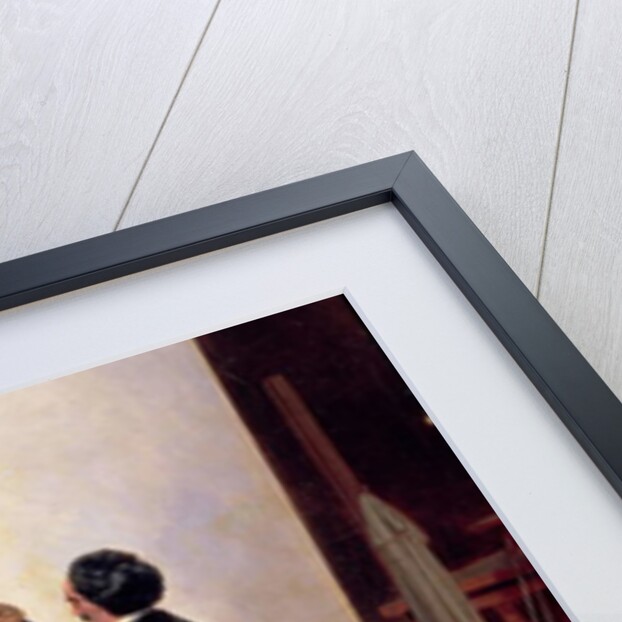 Tsar and Artist - Nikolay I in the Artist's Atelier, 1883 by Bogdan Pavlovich Villeval'de