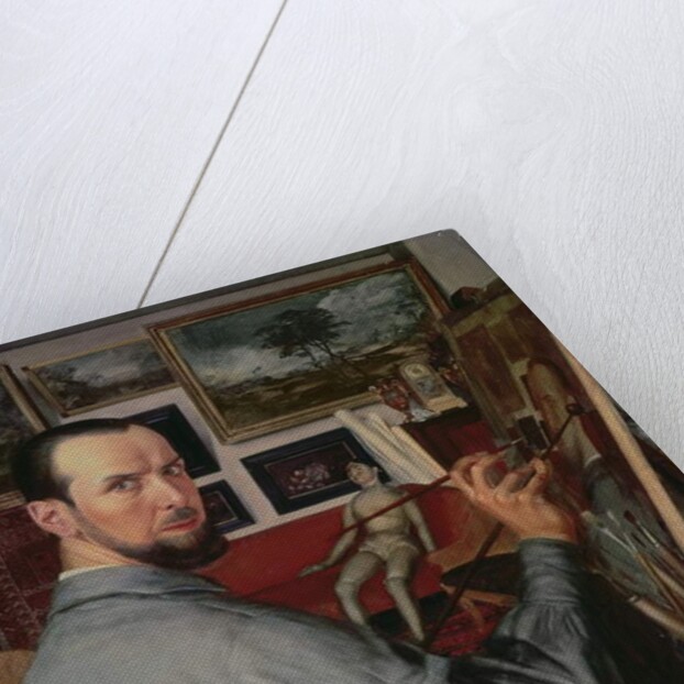 Self Portrait, 1917 by Alexander Yakovlev