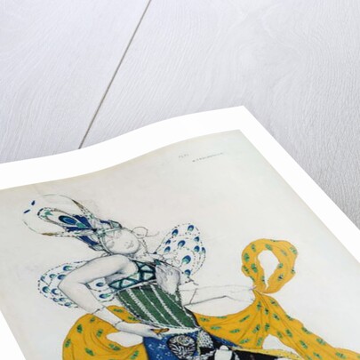 Sketch for the ballet 'La Peri', by Paul Dukas, 1911 by Leon Bakst