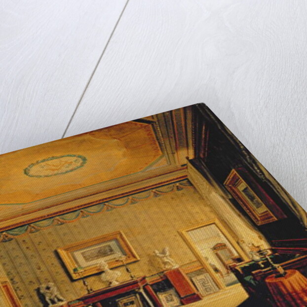 Salon in the Barbierrini House, 1830-40s by Francesco Diofebi