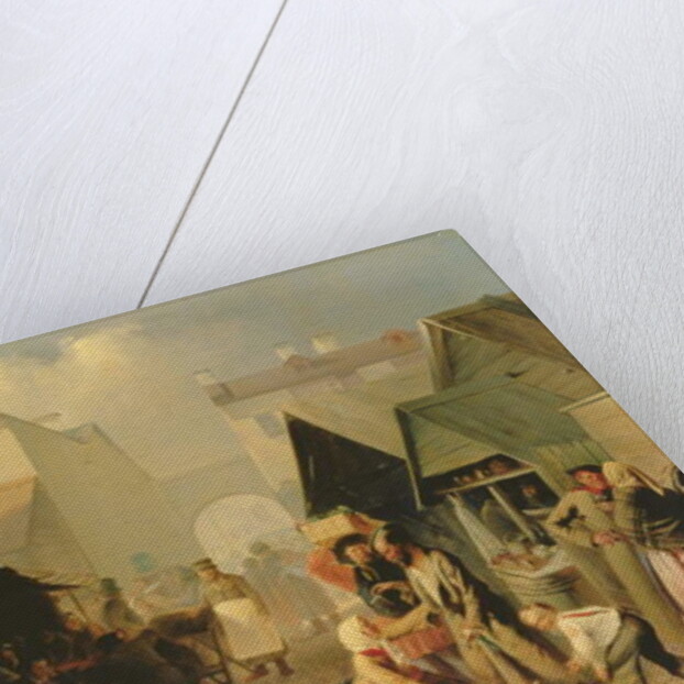 Refreshment Stall in St. Petersburg, 1858 by Adrian Markovich Volkov