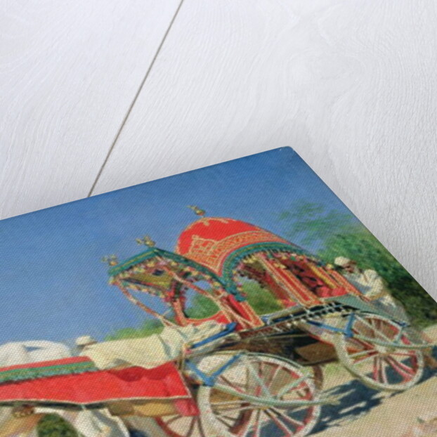 Vehicle of a Rich Man in Delhi, 1874-76 by Vasili Vasilievich Vereshchagin
