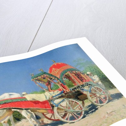 Vehicle of a Rich Man in Delhi, 1874-76 by Vasili Vasilievich Vereshchagin