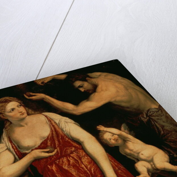 Venus and Mars, 1550s by Paris Bordone