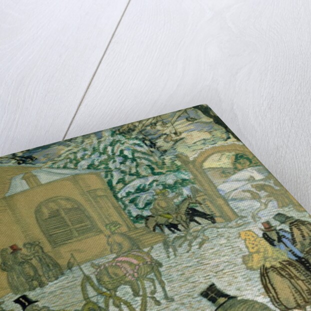 Illustraton for 'Dubrovsky', by Alexander Pushkin, 1912 by Boris Dmitrievich Grigoriev