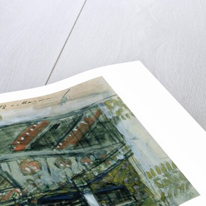 Sketch for the ballet, 'The Goldfish', by Ludwig Minkus, 1903 by Konstantin Alekseevich Korovin