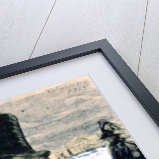 Portrait of Alexander Pushkin on the Neva Embankment, 1915 by Boris Mikhailovich Kustodiev