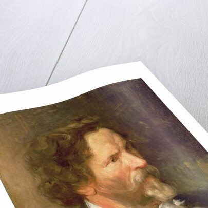 Portrait of Ilja Repin, 1902 by Boris Mikhailovich Kustodiev