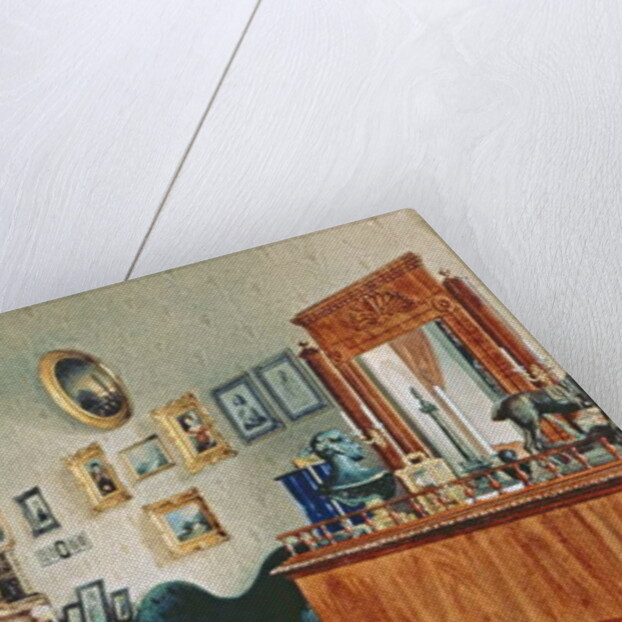 Mikhail Obreskoff's Office, 1848 by Luigi Premazzi