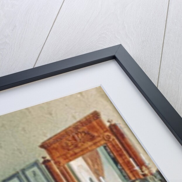 Mikhail Obreskoff's Office, 1848 by Luigi Premazzi