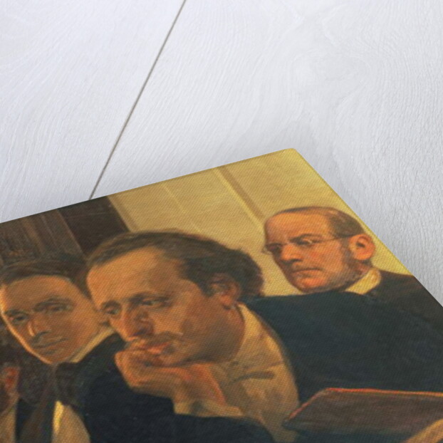 Michal Kleopas Oginski, Frederic Chopin and Stanislaw Moniuszko by Ilya Efimovich Repin