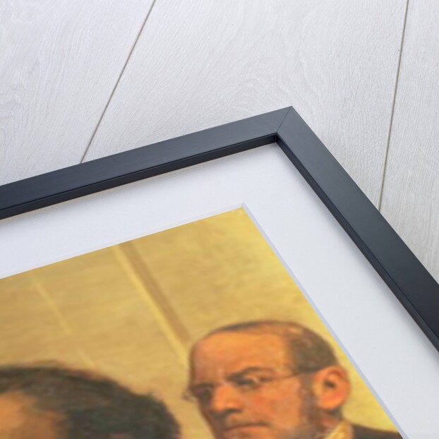 Michal Kleopas Oginski, Frederic Chopin and Stanislaw Moniuszko by Ilya Efimovich Repin