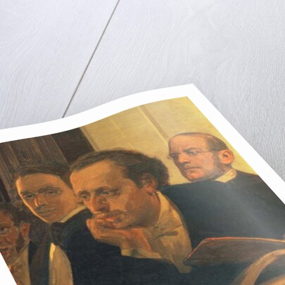 Michal Kleopas Oginski, Frederic Chopin and Stanislaw Moniuszko by Ilya Efimovich Repin