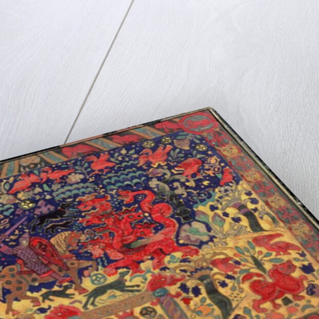 Battle with the Dragon, 1912 by Nicholas Roerich