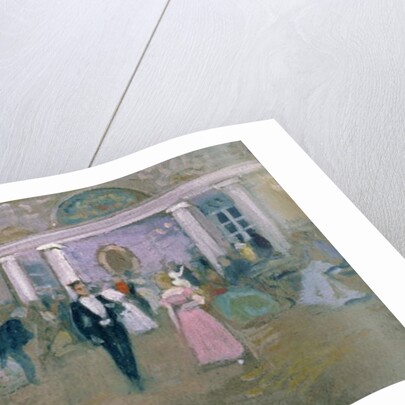 Ball at Larins, an illustration for 'Eugene Onegin', by Alexander Pushkin, 1911 by Alexei Steipanovitch Stepanov