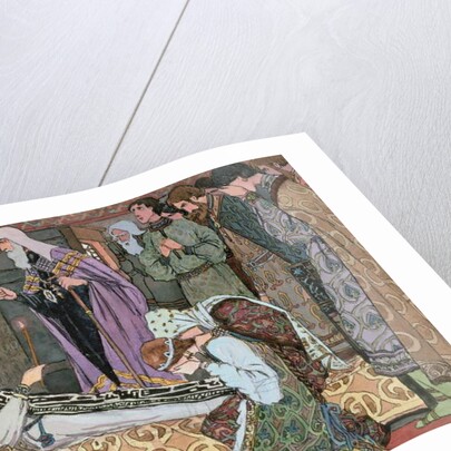 Deathbed of the Grand Duke Dmitry of Don, c.1910 by Vasili Vasil'evich Vladimirov