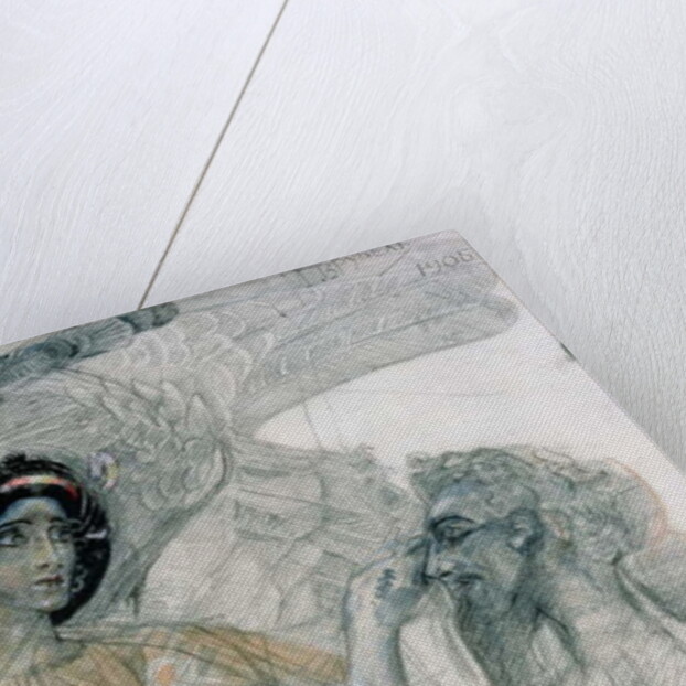 The Six Winged Seraph by Mikhail Aleksandrovich Vrubel