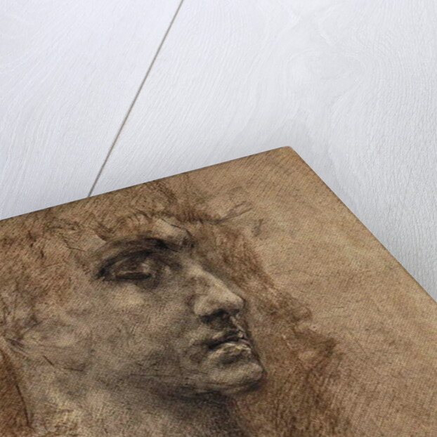 Head of an Angel, 1887 by Mikhail Aleksandrovich Vrubel